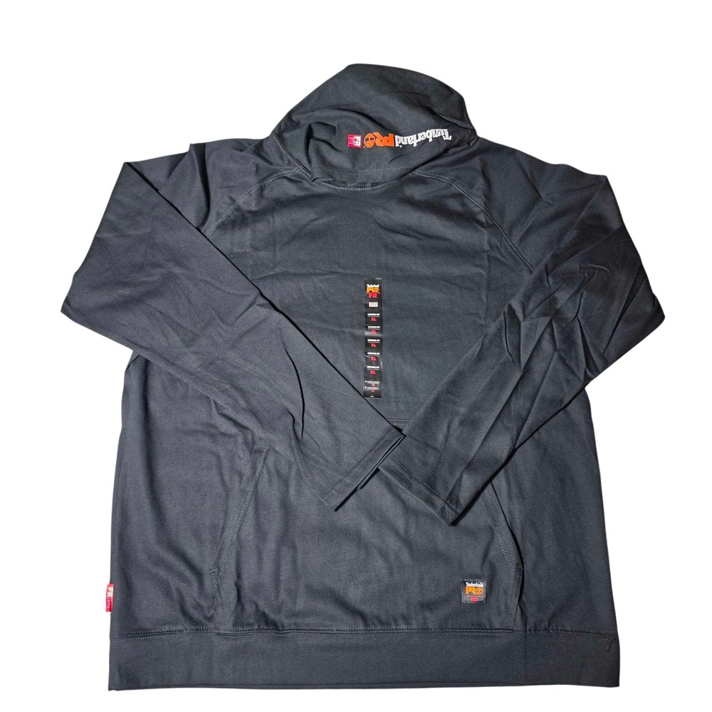 Timberland PRO Cotton Core FR Flame Resistant Hoodie Big Tall Mens XL Black NWT